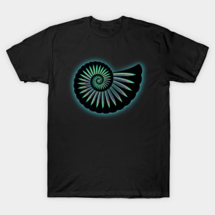 Coloured Ammonite T-Shirt